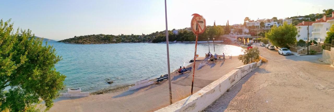 Ξένιος Ζευς Ηλιακτής. Χώρος Χαλάρωσης & Ξεκούρασης Agios Georgios (Salamina) Exterior foto