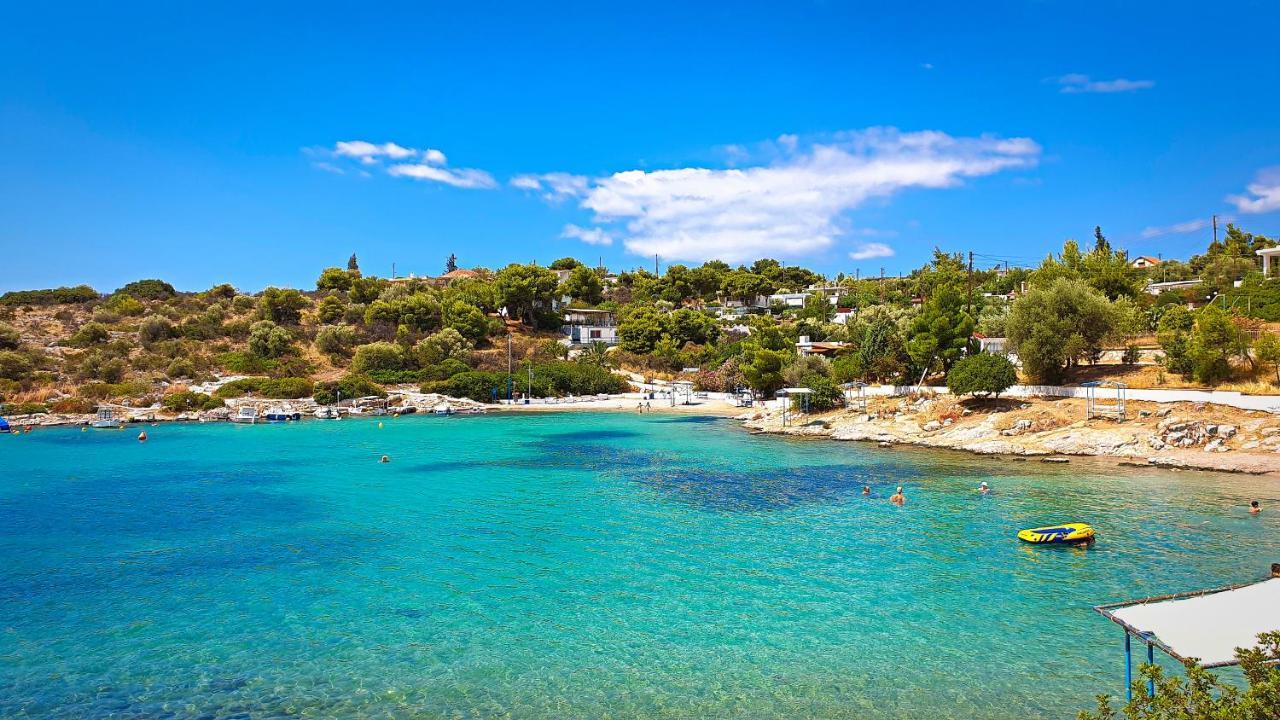 Ξένιος Ζευς Ηλιακτής. Χώρος Χαλάρωσης & Ξεκούρασης Agios Georgios (Salamina) Exterior foto